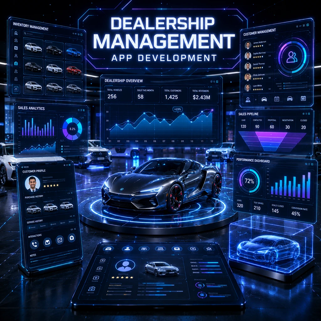 Dealership Management App Development Services